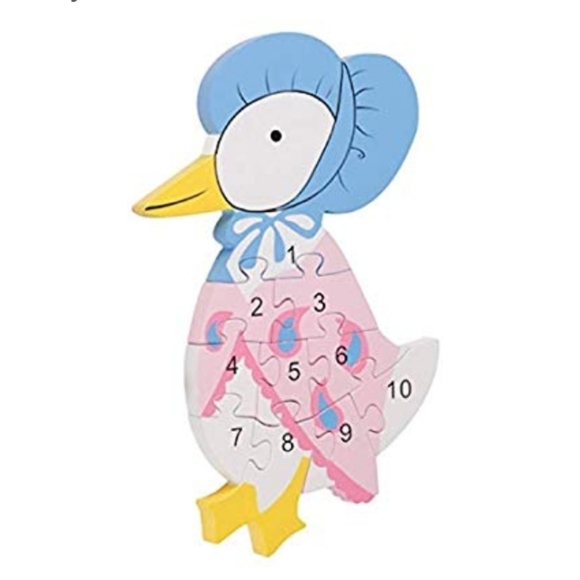 jemima puddle duck wooden toy